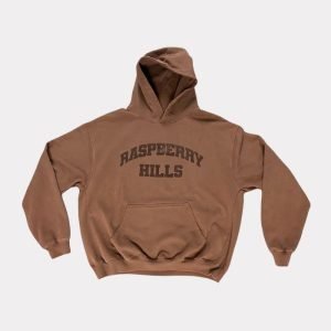Raspberry Hills Brown Hoodie