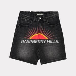 Raspberry Hills Jeans Short Black