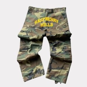 Raspberry Hills Camo Cargo Pants