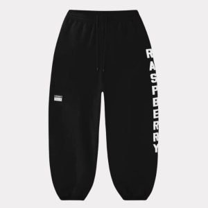 Raspberry Hills Black Weekday Sweats
