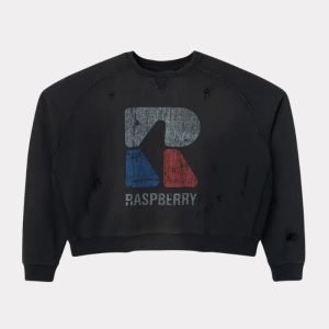 Gold+Vintage Raspberry Hills Logo Shirt