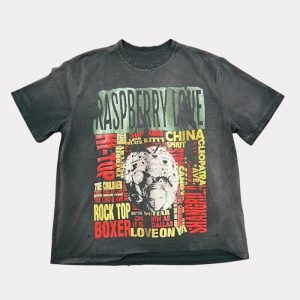 Gold+Vintage Gallery Raspberry Hills Love Tee