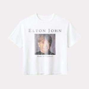Gold+Vintage Gallery Raspberry Hills Elton John Tee